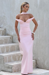 Abigail Maxi Dress - Blush Dress Babyboo Fashion Premium Exclusive Design