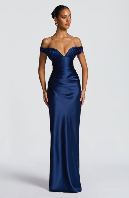 Blue Bridesmaid Dress