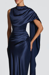 Avendra Maxi Dress - Navy Dress Babyboo Fashion Premium Exclusive Design