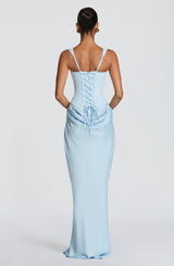 Cornelia Maxi Dress - Baby Blue Dress Babyboo Fashion Premium Exclusive Design