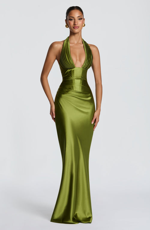 Green Bridesmaid Dress