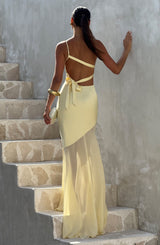 Fable Gown - Lemon Dress Babyboo Fashion Premium Exclusive Design