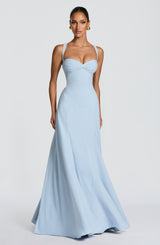 Irie Maxi Dress - Glacier Blue Dress Babyboo Fashion Premium Exclusive Design