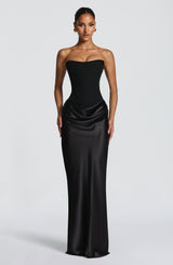 Maggie Maxi Dress - Black Dress Babyboo Fashion Premium Exclusive Design
