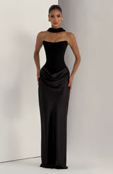 Maggie Maxi Dress - Black Dress Babyboo Fashion Premium Exclusive Design