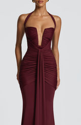Morrigan Maxi Dress - Cherry Lacquer Dress Babyboo Fashion Premium Exclusive Design