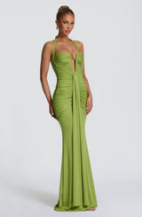 Morrigan Maxi Dress - Olive Dress Babyboo Fashion Premium Exclusive Design
