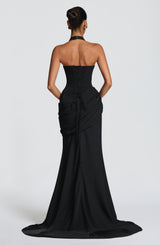 Nehemia Gown - Black Dress Babyboo Fashion Premium Exclusive Design
