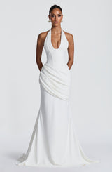 Nehemia Gown - Ivory Dress Babyboo Fashion Premium Exclusive Design
