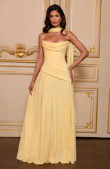 Patricia Maxi Dress - Lemon Dress Babyboo Fashion Premium Exclusive Design