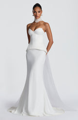 Ravenna Corset - Ivory Tops Babyboo Fashion Premium Exclusive Design