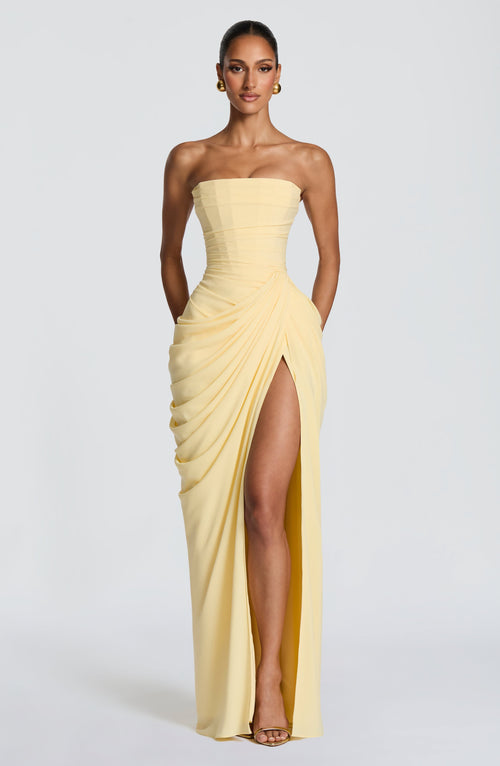 Yellow Bridesmaid Dress
