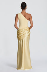 Sadona Maxi Dress - Lemon Dress Babyboo Fashion Premium Exclusive Design