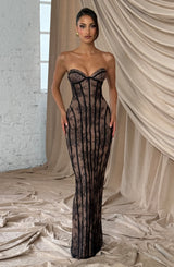 Sian Maxi Dress - Black Dress Babyboo Fashion Premium Exclusive Design