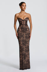 Sian Maxi Dress - Black Dress Babyboo Fashion Premium Exclusive Design