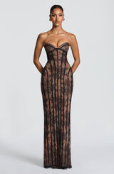 Sian Maxi Dress - Black Dress Babyboo Fashion Premium Exclusive Design