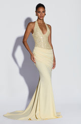 Taylor Gown - Lemon Dress Babyboo Fashion Premium Exclusive Design