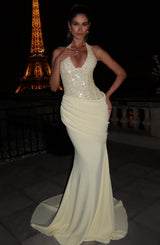 Taylor Gown - Lemon Dress Babyboo Fashion Premium Exclusive Design