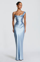 Thalassa Maxi Dress - Glacier Blue Dress Babyboo Fashion Premium Exclusive Design