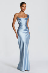Thalassa Maxi Dress - Glacier Blue Dress Babyboo Fashion Premium Exclusive Design