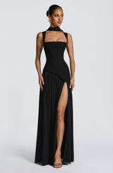 Tullulah Maxi Dress - Black Dress Babyboo Fashion Premium Exclusive Design