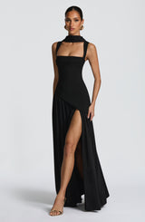 Tullulah Maxi Dress - Black Dress Babyboo Fashion Premium Exclusive Design